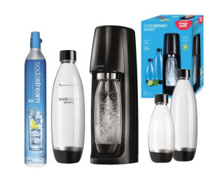 Syfon/Saturator Sodastream Spirit Black + 3 butelki