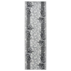 Chodnik dywanowy, BCF, szary, 100x350 cm