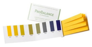 Paski do pomiaru pH Probalance