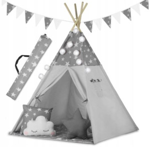 Tipi Namiot Dla Dzieci Teepee Girlanda Poduszki