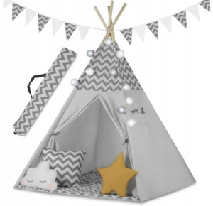 Tipi Namiot Dla Dzieci Teepee Girlanda Poduszki
