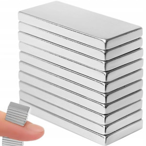 Mocny Magnes Neodymowy 10x5x1 Mm Komplet 10 Szt