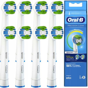 Główka Końcówka Braun Oral-b Precision Clean 8x