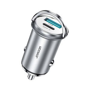 Joyroom szybka ładowarka samochodowa USB Typ C / USB 20 W 5 A Power Deliver