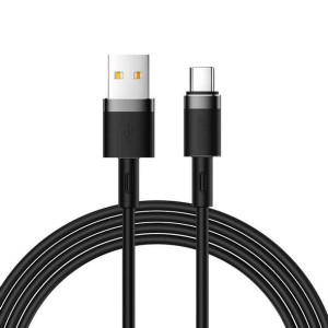 Joyroom kabel przewód USB - USB Typ C Quick Charge 2,4A 1,2m czarny (S-1224