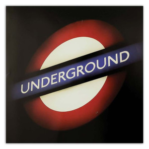 Londyńskie Metro Obraz do salonu na płótnie, Underground 40x40