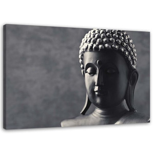 Obraz SZARY BUDDA, Feng Shui Spa Zen Medytacja 120x80