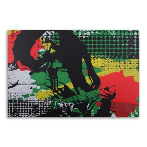 Obraz na płótnie, Bob Marley - legenda reggae 90x60