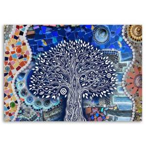 Obraz na płótnie, Drzewo życia, 1-częściowy 90x60