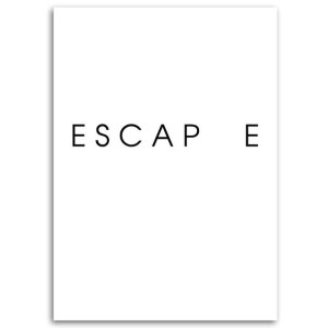 Obraz na płótnie, Escape, 1-częściowy 80x120