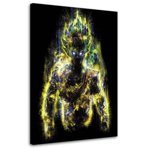 Obraz na płótnie, Goku bohater anime 40x60