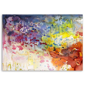 Obraz na płótnie, Kolorowa abstrakcja, 1-częściowy 90x60