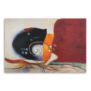 Obraz na płótnie, Muszla - morska abstrakcja 120x80