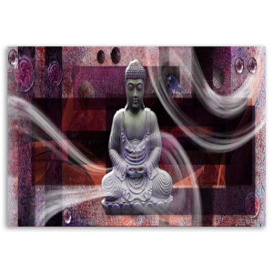 Obraz na płótnie, Nowoczesny Budda, 1-częściowy 100x70