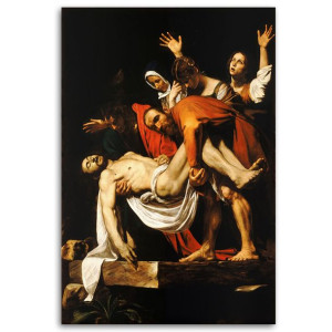 Obraz na płótnie, Zdjęcie z Krzyża - Caravaggio, reprodukcja, 1-częściowy 4