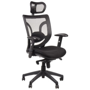 Krzesło, fotel obrotowy KB-8901 CZARNY