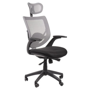 Krzesło, fotel obrotowy KB-8904 SZARY