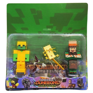 MINECRAFT Duży Zestaw Figurek + Akcesorium