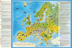 Europa Młodego Odkrywcy Mapa Arkusz Dla Dzieci '21