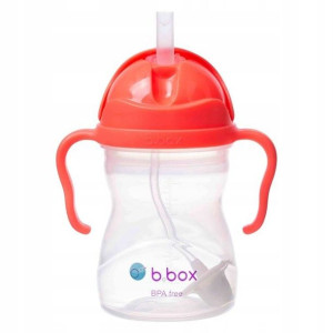 B.box Bidon Ze Słomką Kubek 240 Ml Arbuzowy