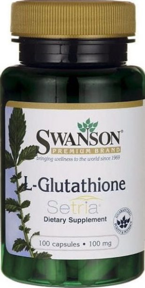L-Glutation Setria 100mg 100 kaps SWANSON