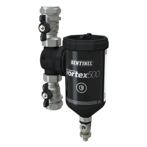 Filtr Magnetyczny do Centralnego Ogrzewania Vortex 500 GZ 1" SENTINEL