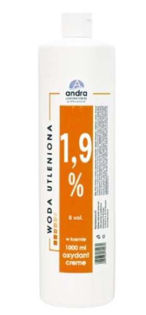 ANDRA woda utleniona oxydant krem 1,9% 1000ml