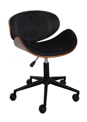 FOTEL OBROTOWY FB5-FX (czarne velvet)