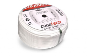 kabel RG6U CU Conotech NS 100 Trishield rolka 100m