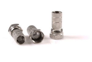Wtyk F Nakręcany RG6 SP-F68N 6,8mm/21mm - 100szt