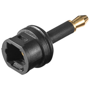 Adapter Toslink - wtyk mini Toslink (Jack) Goobay