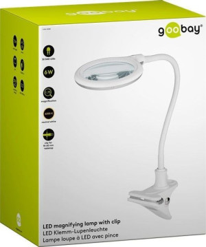 Lampa LUPA kosmetyczna 30xLED 6W 570lm Goobay