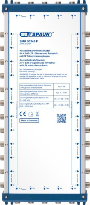 Multiswitch kaskadowy Spaun 5/5 na 24 SMK 55243 F