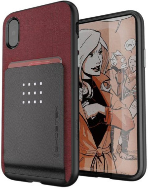 Etui Exec 2 Apple iPhone Xs czerwony