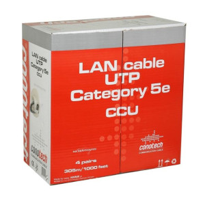 Skrętka CAT5e UTP CU 4x2xAWG24 Conotech 305m