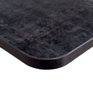 Blat biurka uniwersalny 138x80x1,8 cm Beton ciemny