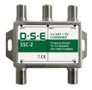 Sumator RTV/SAT x2 DSE SSC2 do twina