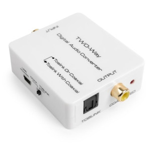 Konwerter 2-way Digital Audio Coax & Toslink HDC09