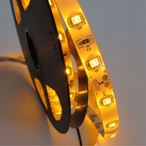 Taśma Led Żółta 4.8w 300 Ip63 12v Wodoodporna 5m