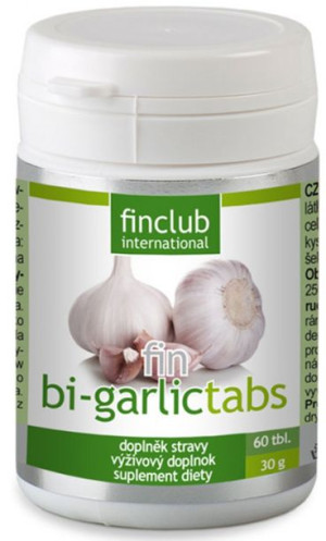 Fin Bi-garlictabs - standaryzowana ilość allicyny -  2500 μg