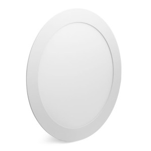 Panel Led Podtynkowy 18w Biały Plafon Sufitowy Okrągły Neutralna