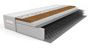 Materac PREMIUM 80x160 SPRĘŻYNOWY, KOKOS 13cm