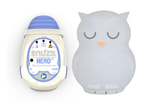 Monitor oddechu SNUZA HERO MD + Sówka EMMA lampka LED dla dziecka z funkcją