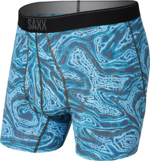 Bokserki męskie trekkingowe / sportowe z rozporkiem SAXX QUEST Boxer Brief