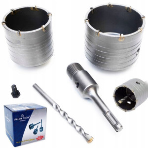 Otwornica Frez Do Betonu Sds Otwornice 65mm + 80mm