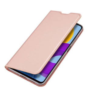 Etui SAMSUNG GALAXY M52 5G z klapką Dux Ducis skórzane Skin Leather jasny r