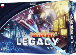 PANDEMIC LEGACY 1 gra planszowa Pandemia NIEBIESKA edycja