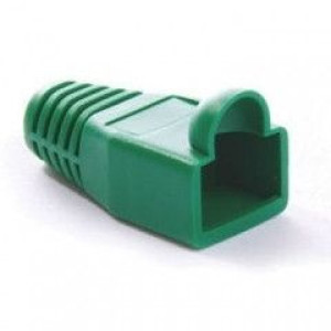 Osłona na RJ45 (8p8c) zielona /10szt./