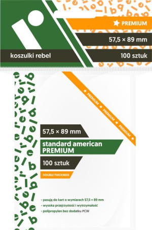 Koszulki Rebel 57,5x89 Standard American Premium 100