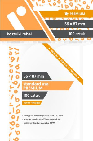 Koszulki Rebel 56x87 Standard USA Premium 100